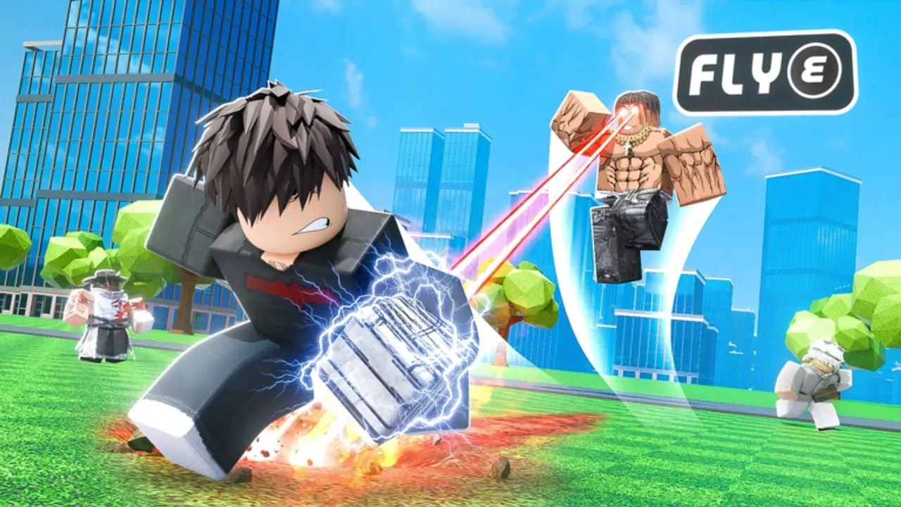 Official Super Power Tycoon New Roblox artwork for place ID 97273764168689